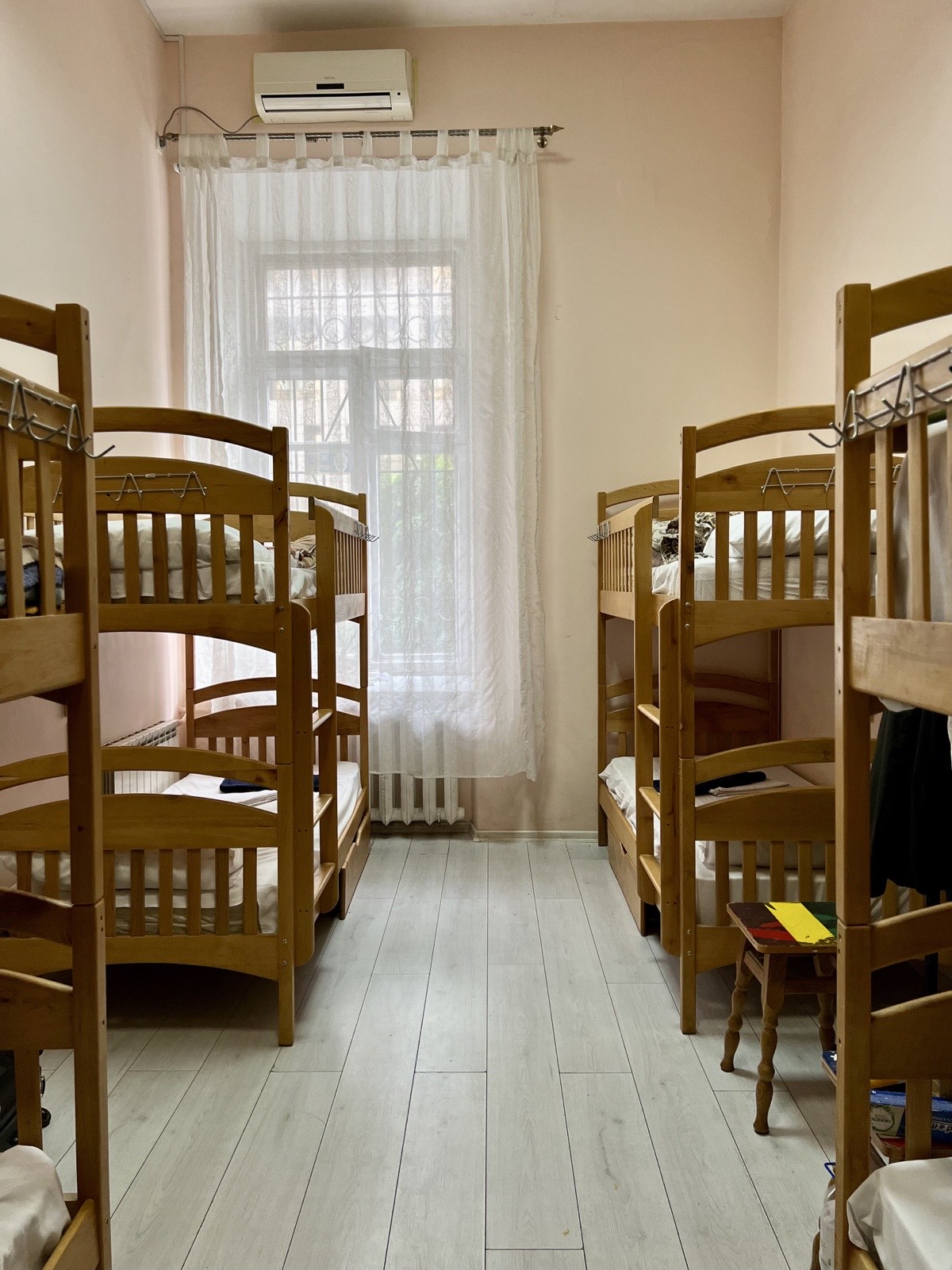 Men's room #4 — bed detail